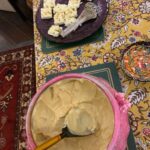 Poornima Bhagyaraj Instagram - Mishti doi and malai Sandesh . 😋oh Kolkata