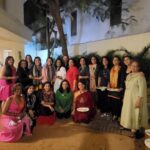 Poornima Bhagyaraj Instagram – Ladies night out. What fun when we meet friends @