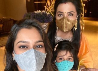 Poornima Bhagyaraj Instagram - Happy birthday my dearest Dia kutty.❤️❤️❤️😘😘😘love you . Bhagya thatha and nanama