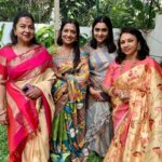 Poornima Bhagyaraj Instagram – A special Diwali lunch with friends . Thank you hasini and mani sir❤️🤗❤️