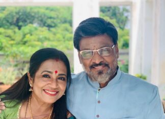 Poornima Bhagyaraj Instagram - A special Diwali lunch with friends . Thank you hasini and mani sir❤️🤗❤️