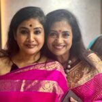 Poornima Bhagyaraj Instagram – With my dear friend @ninareddysavera9 at wondr diamonds to felicitate the green goddesses for the sustainability award. Organised by Monisha @vimonisha_exhibitions @theduchessclubchennai