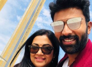 Poornima Bhagyaraj Instagram - Can never forget this day in my life. The pain I had to go thru. But when I saw your beautiful face I could not see or feel any pain but the happiness of seeing you, holding you. Love you so much Sonu for making our lives so special. Happy birthday my dearest. . May you always be blessed with happiness and good health and prosperity. And now I know you have a beautiful Kiki by your side to make your life even better. Cherish it❤️❤️❤️❤️❤️love… Mom