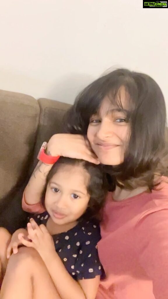 Poornitha Instagram - Daughter’s day is everyday… having said that today is a good mother-daughter day with no fighting and screaming…so far🤞 #motherdaughter #life #lifechanging #farfromperfect #love #grateful #onedayatatime #vsco #vscocam
