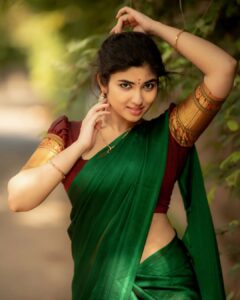 Pragya Nagra Instagram - KANJA POOVU KANNALA🌸 Costumes - @ivalinmabia Photography - @camerasenthil Makeup - @priyanka_makeover_artistryoff Shoot organised by @rrajeshananda #halfsaree #dhavani #gramathuponnu #sareelover #sareedraping #sareelove #saree #sareeblogger #sareeindia #sareeaddict #sareepact #sareeonline #sareeswag #chennai #chennaimodels #coimbatore #madurai #chennaigirls #chennaiblogger #ootd #fashionblogger #fashionmodel #models #chennaimodels #hyderabad #kerala #trending #instagood