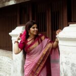 Pragya Nagra Instagram - Arali poo🌸🌺 Saree & blouse @studiovirupa ❤️ PC @harini_sarathy 🥰