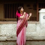 Pragya Nagra Instagram - Arali poo🌸🌺 Saree & blouse @studiovirupa ❤️ PC @harini_sarathy 🥰