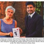 Pragya Nagra Instagram - 'MY LITTLE PRINCESS' Book by International Lawyer and Author Harihara Arun Sankar @g.harisankar was launched Globally by Italian Supreme Court Judge Maria Daniela Borsellino in presence of various other delegates