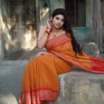 Pragya Nagra Instagram - 🌼 @sat_narain @rahulravindran @mmshootography Stylist @niranjanisundar Saree & Blouse @studio_thari Location courtesy @srivathsan_vijayaraghavan Parthasarathy Temple, Triplicane