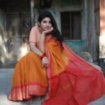 Pragya Nagra Instagram - 🌼 @sat_narain @rahulravindran @mmshootography Stylist @niranjanisundar Saree & Blouse @studio_thari Location courtesy @srivathsan_vijayaraghavan Parthasarathy Temple, Triplicane