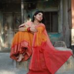 Pragya Nagra Instagram - 🌼 @sat_narain @rahulravindran @mmshootography Stylist @niranjanisundar Saree & Blouse @studio_thari Location courtesy @srivathsan_vijayaraghavan Parthasarathy Temple, Triplicane