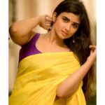 Pragya Nagra Instagram - This colour combo💜💛 Costumes - @ivalinmabia Stylist - @priyaregan_mb Photography - @camerasenthil Shoot organised by @rrajeshananda