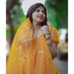 Pragya Nagra Instagram - Obsessing over this Gota Patti Lehenga with a Rajasthani touch from @radheyscouture for long now❤ PC @arunprasath_photography 🥰