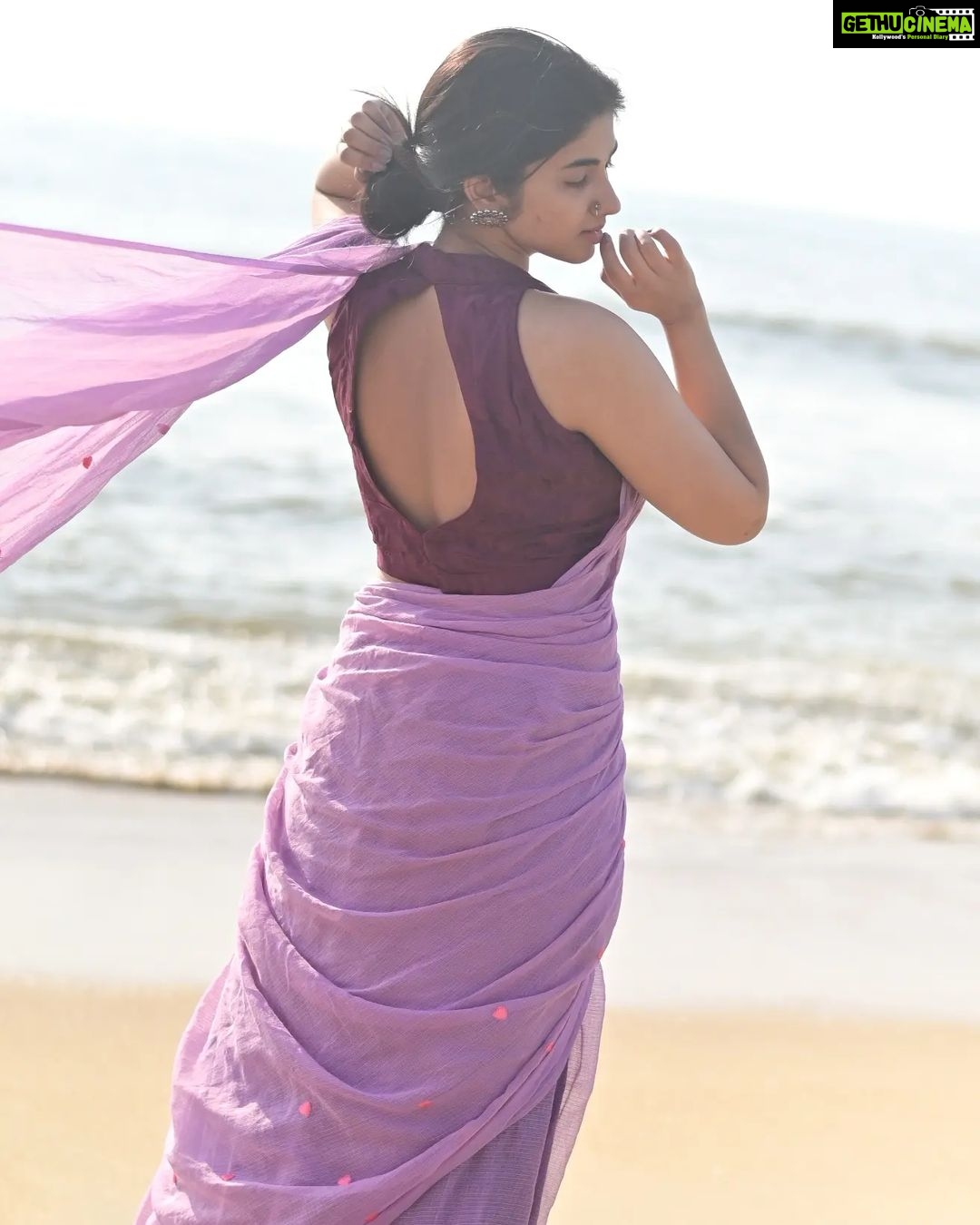 Pragya Nagra Instagram - Azhiyil Irundhu Alasi Eduthene 🌸 Team: @mmshootography @praveenbabu96 @sat_narain 📸 Saree @labelpavishka 🥰 #ourportraitdays #igportraits #portraitsession #watercolorpencils #theportraitproject #portraitshot #bnw_portrait #portraitshots #simplyportraits #portraits_shots #rsa_portrait #portraitliving #portraitsreality #gf_portraits #portraitsaintdead #summerportraits #fineart_portraits #darkportraits_sensual #portraitgraphy #portraitreligion #poppinportraits #femmeportrait #portraitperse #loveofportrait #rawportrait #halloweenportrait #2instagoodportraitlove #beach #tamilactress #beachday