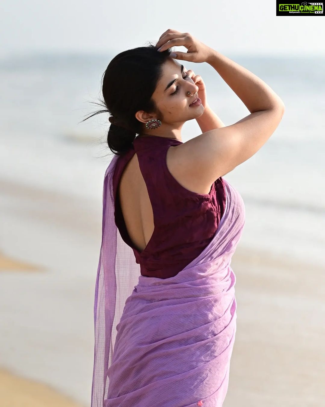 Pragya Nagra Instagram - Azhiyil Irundhu Alasi Eduthene 🌸 Team: @mmshootography @praveenbabu96 @sat_narain 📸 Saree @labelpavishka 🥰 #ourportraitdays #igportraits #portraitsession #watercolorpencils #theportraitproject #portraitshot #bnw_portrait #portraitshots #simplyportraits #portraits_shots #rsa_portrait #portraitliving #portraitsreality #gf_portraits #portraitsaintdead #summerportraits #fineart_portraits #darkportraits_sensual #portraitgraphy #portraitreligion #poppinportraits #femmeportrait #portraitperse #loveofportrait #rawportrait #halloweenportrait #2instagoodportraitlove #beach #tamilactress #beachday
