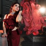Pragya Nagra Instagram - Happy Valentine's Day❤ Beautiful frilled saree @dimahfashion 💖 Make up @shimmershades_makeupartistry 💄 📷 @gocandid_studios Hairstylist @swathi_hairstylist Jewellery @goldcopy1486 #ValentinesDay #valentineday #valentines #valentine #valentinegift #love #romance