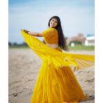 Pragya Nagra Instagram - Obsessing over this Gota Patti Lehenga with a Rajasthani touch from @radheyscouture for long now❤ PC @arunprasath_photography 🥰
