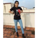 Pragya Nagra Instagram - "BACK TO COLLEGE!!" @adipoli.in Super comfortable and highly stylish Customized T-shirts from @adipoli.in 🥰❤ Order yours from their existing prints or get your customized print ordered from them with great quality T-shirts and high quality prints!!❤ They also have newly launched HOODIES available to be customized to your liking!!
