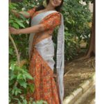 Pragya Nagra Instagram - 🌸💐Kathari Poovazhagi!!🌺🌹 Dhavani by @kerala_bygone_fashion 🥰❤ Jewellery @azhagiyal_creations @pragyanagra #tamil #kollywood #cinema #actor #chennai #madras #tamilponnu #instagood #instadaily #love #style #traditional #fashion #follow #instagram #instalove #instamood #pragyanagra