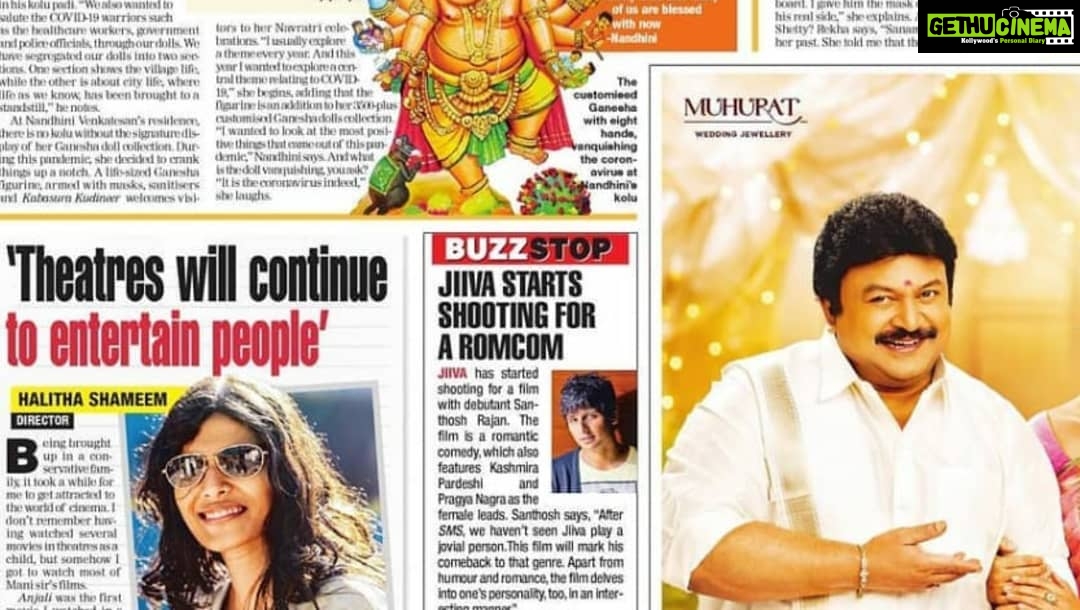 Pragya Nagra Instagram - Super Happy to have signed up a Project with @actorjiiva under the banner of Super Good Films! A Big Thanks to Dir Santhosh Rajan for believing in me, that I could do justice to the role! sandy_amoeba @ramaswamysiddharth @vasukibhaskar @sureshchandraaoffl @srinath_rajamani @supergoodfilms