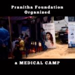 Pranitha Subhash Instagram – All about yesterday’s medical camp at hsr layout. Couldn’t be there due to baby duties though
