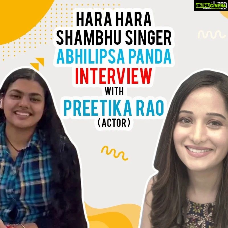 Preetika Rao Instagram - Hara Hara Shambhu Singer Abhilipsa Panda on my Channel today! Catch this National Sensation speak about the stupendous success of her song that has become a National ring tone for millions in India ! @jazz_from_abhilipsa Full Video Link in story 👆 #haraharashambhu #haraharshambhusinger #abhilipsapanda #harharshambhu #harharshambho #shivabhajans