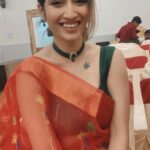Priya Vadlamani Instagram - Today I decided to look like a tomato 🍅🐸 . . . . 📸 @catastrophee28