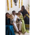 Priya Vadlamani Instagram - With the kind of year that just went , I hope this Diwali brings lots of happiness and love in all of your lives❤️ Oh it was such a happy Diwali 🐷 #diwali2020 #family #positivevibes #happiness