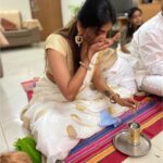 Priya Vadlamani Instagram - Andariki Ganesh Chaturthi subhakanshalu ✨🙏 . . . . #ganutataaagaye #ganapatibappamorya #ganesha