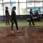 Priya Vadlamani Instagram – @tanzeelahmedd thank you for finally taking contemp class after me nagging for almost two years😛🙈 I am horribly rustic, I lost my balance but this was so much fun. Thank you ❤ MultiFit Jubilee Hills