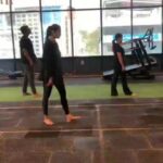 Priya Vadlamani Instagram - @tanzeelahmedd thank you for finally taking contemp class after me nagging for almost two years😛🙈 I am horribly rustic, I lost my balance but this was so much fun. Thank you ❤ MultiFit Jubilee Hills