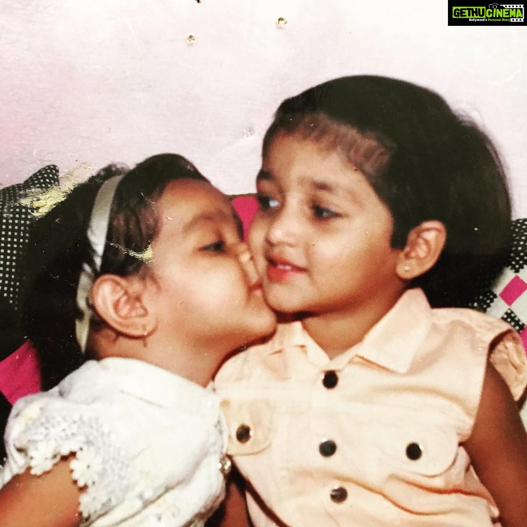 Priya Vadlamani Instagram - A very happy birthday to my suthi sudha powravi...I can’t believe you are 19 today...I have literally been with you since you were born ...I feel so old😭 anyways I can’t describe how proud I feel whenever we discuss things or I see you in general .. you’ve grown up too be such a lazy yet smart ass woman😝 ...you are beautiful inside out and I am so so proud of what you’ve become and I hope all your dreams come true and I promise to do my part in fulfilling them too...you are very strong kid and I loveee you❤️❤️