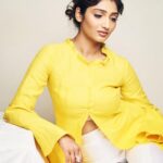 Priya Vadlamani Instagram - Small steps everyday..🌻 Shot by @irfanintekhab Makeup and hair @syedafaiza96 Designer I’m wearing @sumanmanney Hyderabad