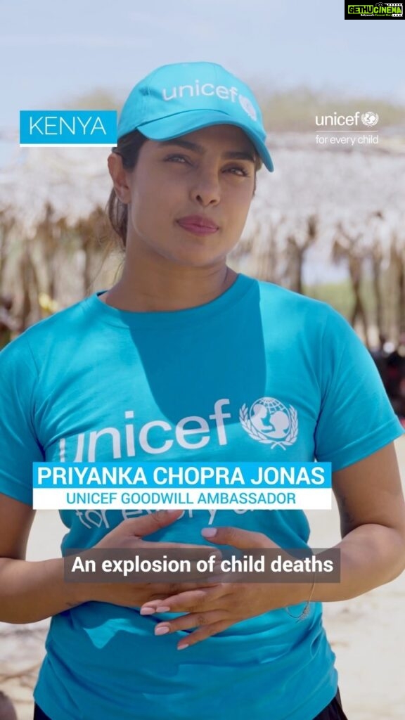 Priyanka Chopra Instagram - It’s time to step up for children like two-year-old Emmanuel. As climate change and conflict endanger children’s lives in the Horn of Africa and beyond, they need support now.
