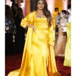 Priyanka Chopra Instagram - Thank you for having me @redseafilm 💛 Styling: @luxurylaw Makeup: @massimoserini.official Hair: @vasile_longhi Ice: @bulgari Jeddah, Saudi Arabia