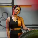 Priyanka Ruth Instagram - Be the girl who kicks Ass ☠️ . 📸:@karma_beginz Location:@fluxfitnessstudio . . #fittness #gym#gotogym #fluxfitnessstudio #keepgoing #keepgoingforward #thinkpositive #saipriyankaruth FLUX Fitness Studio