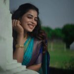 Priyanka Ruth Instagram - Happy diwali 💥💥💥 . . . @arockiya_amalan_jr_films Jewels:@subbus_earrings Blouse:@vasana.fashion #diwali #happydiwali #postivevibes #fastival #saipriyankaruth