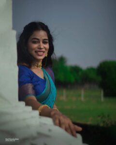 Priyanka Ruth Instagram - Happy diwali 💥💥💥
.
.
.
@arockiya_amalan_jr_films 
Jewels:@subbus_earrings
Blouse:@vasana.fashion 
#diwali #happydiwali #postivevibes #fastival #saipriyankaruth