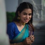 Priyanka Ruth Instagram – Happy diwali 💥💥💥
.
.
.
@arockiya_amalan_jr_films 
Jewels:@subbus_earrings
Blouse:@vasana.fashion 
#diwali #happydiwali #postivevibes #fastival #saipriyankaruth