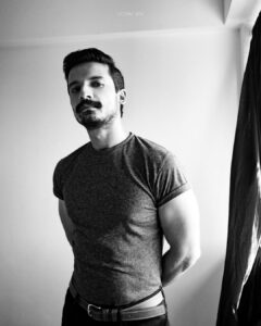 Priyanshu Painyuli Instagram - Gentle Giant. 
My brief given to me by @shivajisen for this look. 

Picture by : Shivaji Storm Sen @shivajisen 
HMU : @rahul.makeupandhair 

#blacknwhitephoto #picoftheday