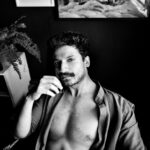 Priyanshu Painyuli Instagram - Slowing down my thoughts 💬🗯💭 Pic by : @shivajisen HMU : @rahul.makeupandhair #picoftheday📷 #photoshoot #actorlife