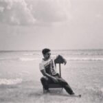 Priyanshu Painyuli Instagram - Let’s take a seat and listen to waves. #throwbacktravel pic 2. #memories #waves