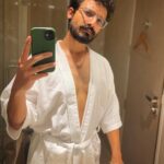 Priyanshu Painyuli Instagram – #throwback to when I wore a beard and a bathrobe.