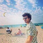 Priyanshu Painyuli Instagram - Following the beachy windy Colourful Bird. #beachvibes #dubai #kitebeachdubai