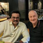R. Sarathkumar Instagram – It was a pleasure and pleasant  to meet the versatile actor anupam kherji , mentor of Varalaxmi (who went to his acting school )at hyatt hyderabad and exchanged views and opinions about  the Indian film industry @anupampkher