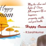 R. Sarathkumar Instagram - May you all be blessed by Mahabali with abundance of joy health and wealth always..Happy Onam . . . . #onam #happyonam #onamdance #onamcelebration #happyonam2022 #happyonam🌻🌺
