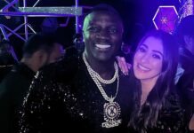 Raai Laxmi Instagram - lovely seeing u again after 3 years of pandemic ! Welcome back 💫🤝🥳 @akon