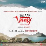 Rahul Bose Instagram – Zindagi lambi nahi, badi honi chahiye 💙
#SalaamVenky Trailer Releasing Tomorrow.

@revathyasha @kajol @vishaljethwa06 @simplyrajeev @aahanakumra @suurajsinngh @shra_agrawal @varsha.kukreja.in @mithoon11 @r_varman_ @priyankvjain #Connekkt