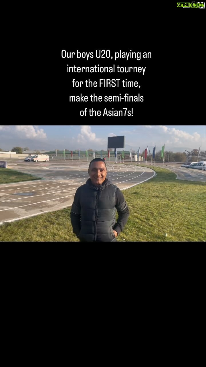 Rahul Bose Instagram - You should have been here. On a bright, cold day in Angren, Uzbekistan, our U20 boys defied all expectations and made the semi finals of the Asian U20 7s tournament , even beating the fancied Thailand team. It was fearless, disciplined, confident rugby full of self belief. That’s what I call joy. Wish them luck for tomorrow. @rugbyindia