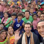 Rahul Bose Instagram - It was a pleasure hosting @qaisuae President, Asia Rugby at the #AsianRugbyChampionshipDiv3 #south in #Kolkata today. In image 2 : thank you to all the children from @futurehopeindia for loving the game of rugby with such enthusiasm! And finally, congratulations #TeamIndia on winning this tournament! 👍🏾👏🏾 @rugbyindia
